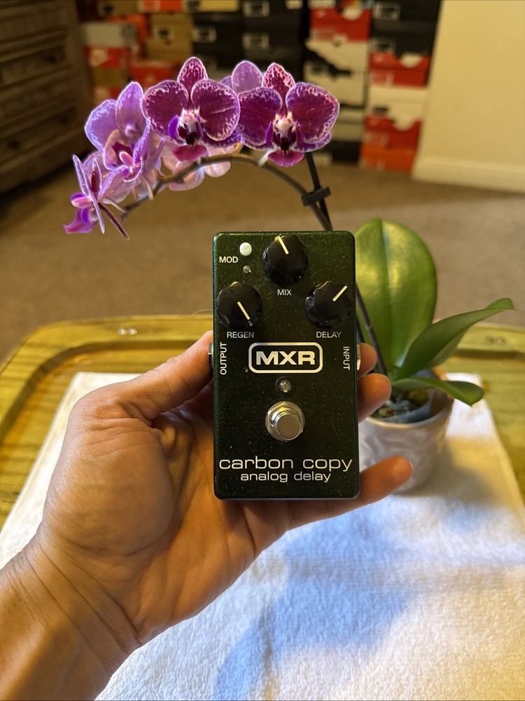MXR Carbon Copy Delay Guitar Effect Pedal PRISTINE Shape Works Perfect
