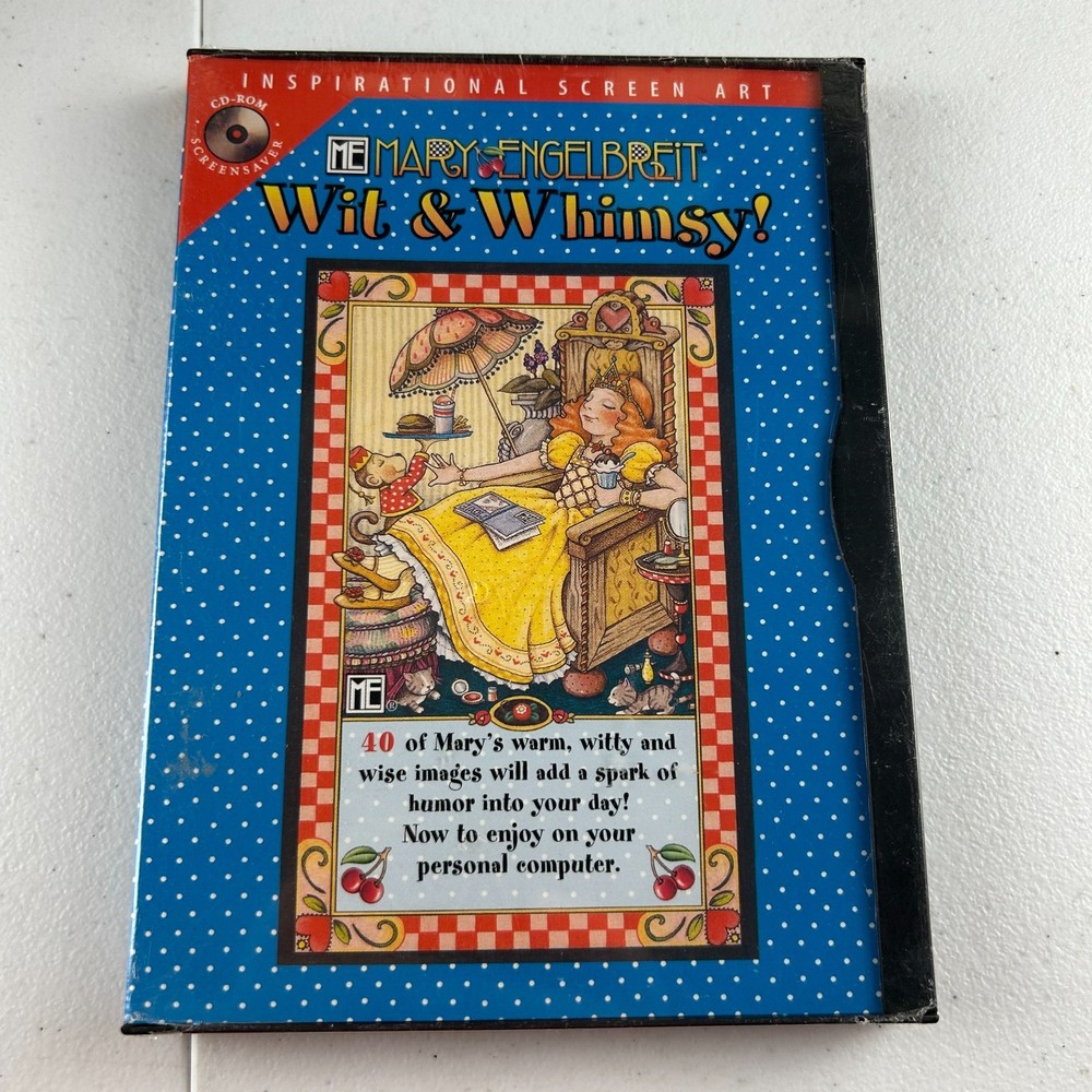 Mary Engelbreit Wit And Wimsy CD Rom Screensaver