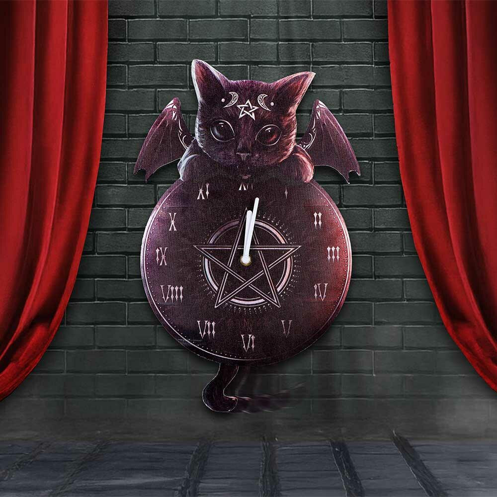 Malpuss Tickin Clock by Nemesis Now