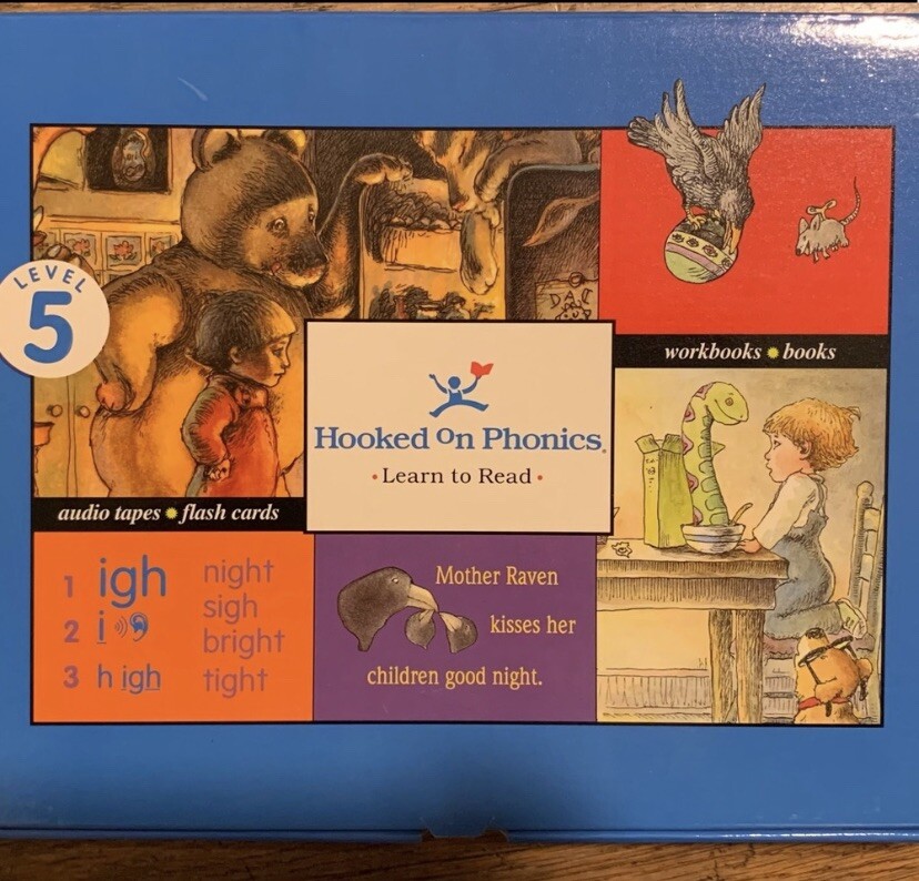 Hooked On Phonics Learn To Read 1998 Complete Level 5 New Opened Box