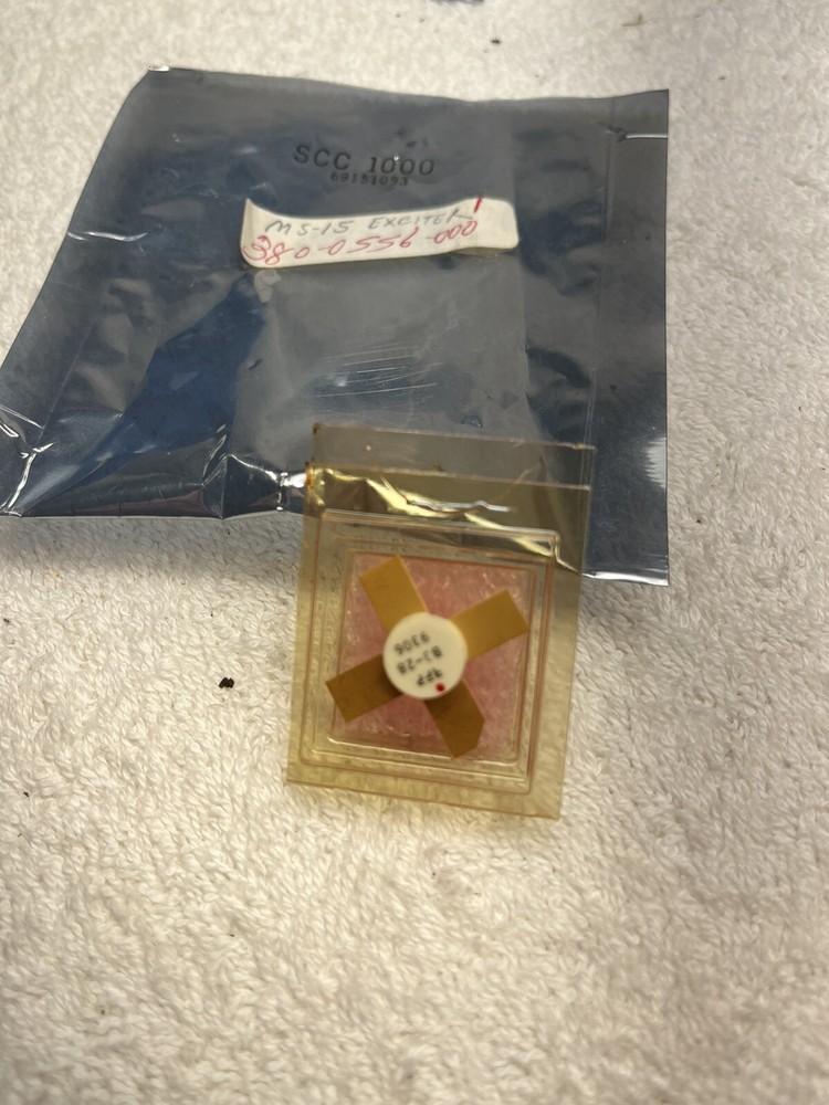 Harris MS-15 exciter transmitter part Gates MS 15 broadcast 380-0556-000 SCC1000