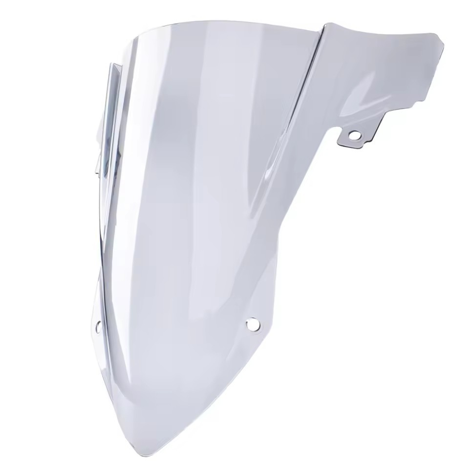 For BMW S1000RR Double Bubble Windscreen Windshield Shield Wind Deflector Grey