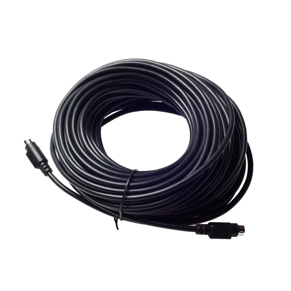 100ft VISCA PTZ Daisy Chain Camera Control Cable for 100FT, Black