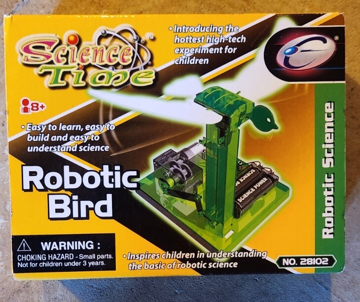 Science Time Robotic Bird Educational Engineering Fun Mechanics Unopened