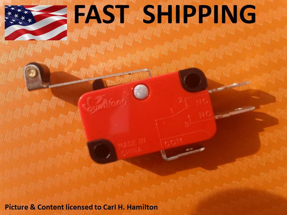 Roller Lever Arm Micro Limit Switches - Schoool Electronic Engineer Supply - HD