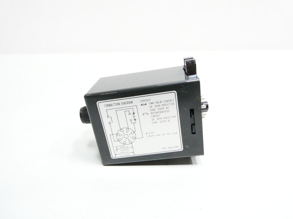 Omron TDS-44A149E Solid State Timer 110/120v-ac