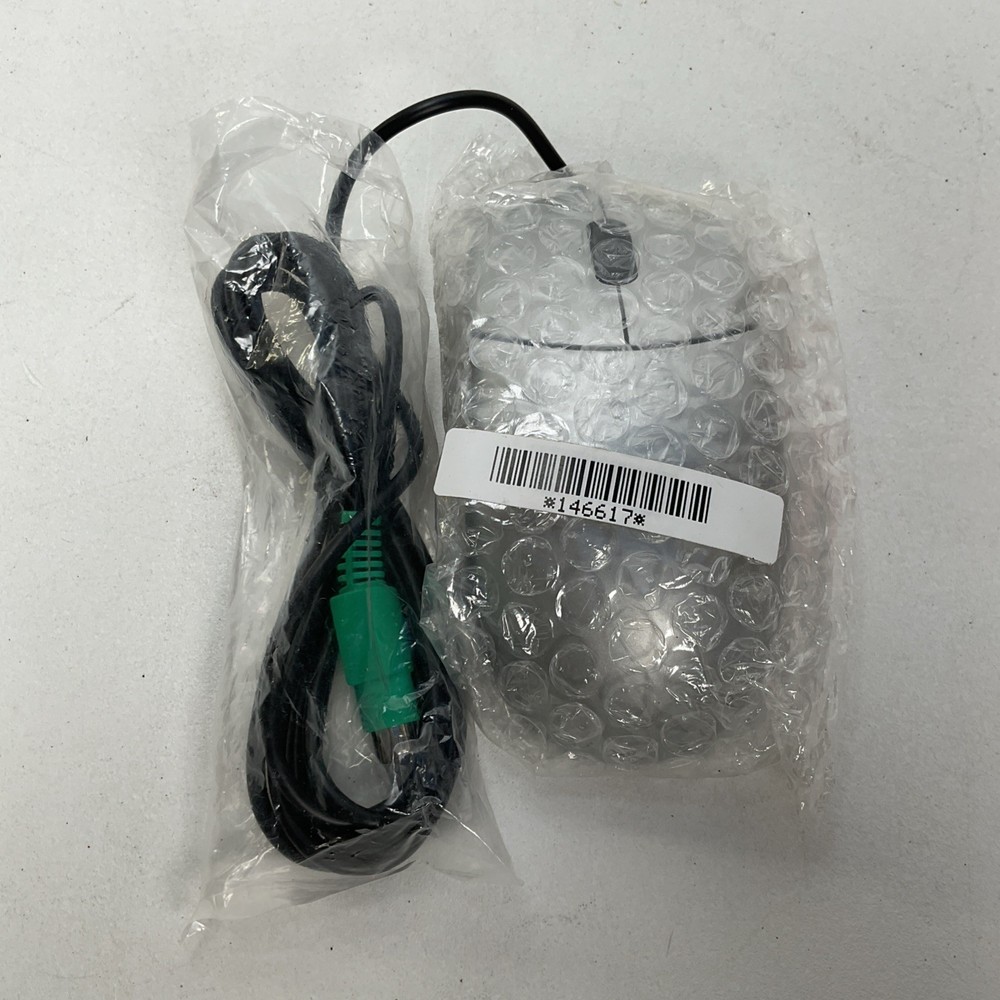 Sysgration PS/2 Wired Computer Mouse Model SAGM002 Vintage Computing - Sealed