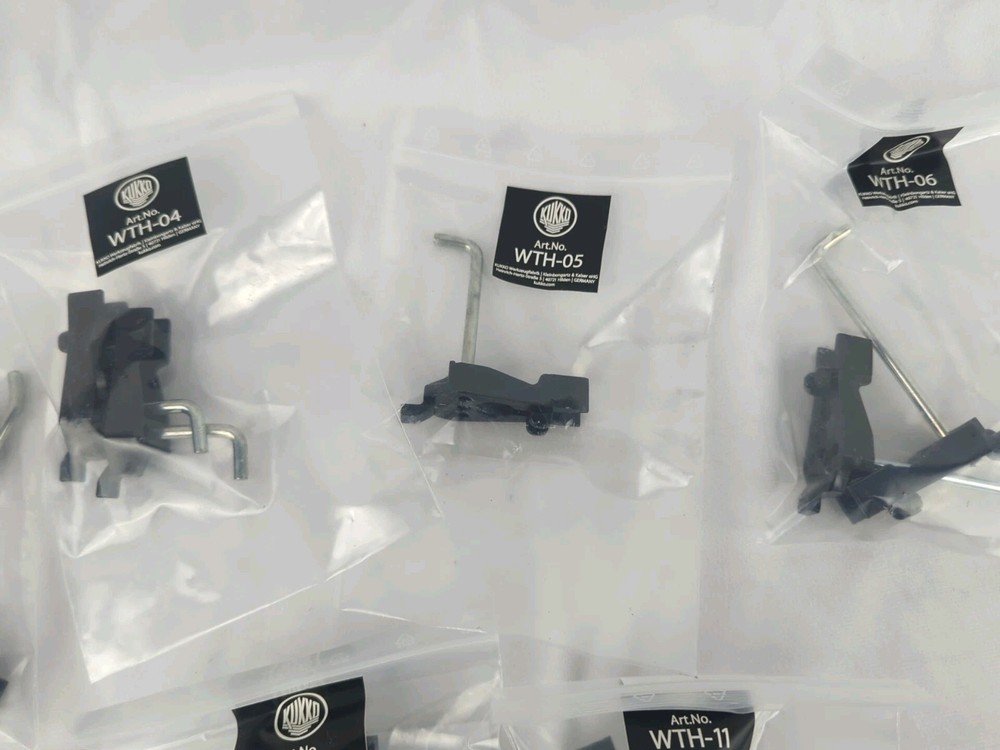 KUKKO Tool Hook Holder / Brackets New Set With Chart