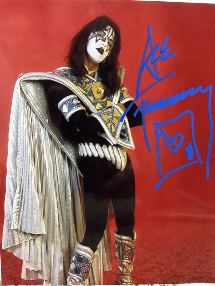 KISS Dynasty Era Ace 8x10 Signed By Ace Frehley In 2018 KISS Mini Golf