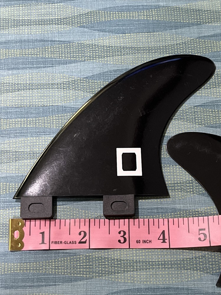 Canvas surfboards Black Sides 2Fin Set