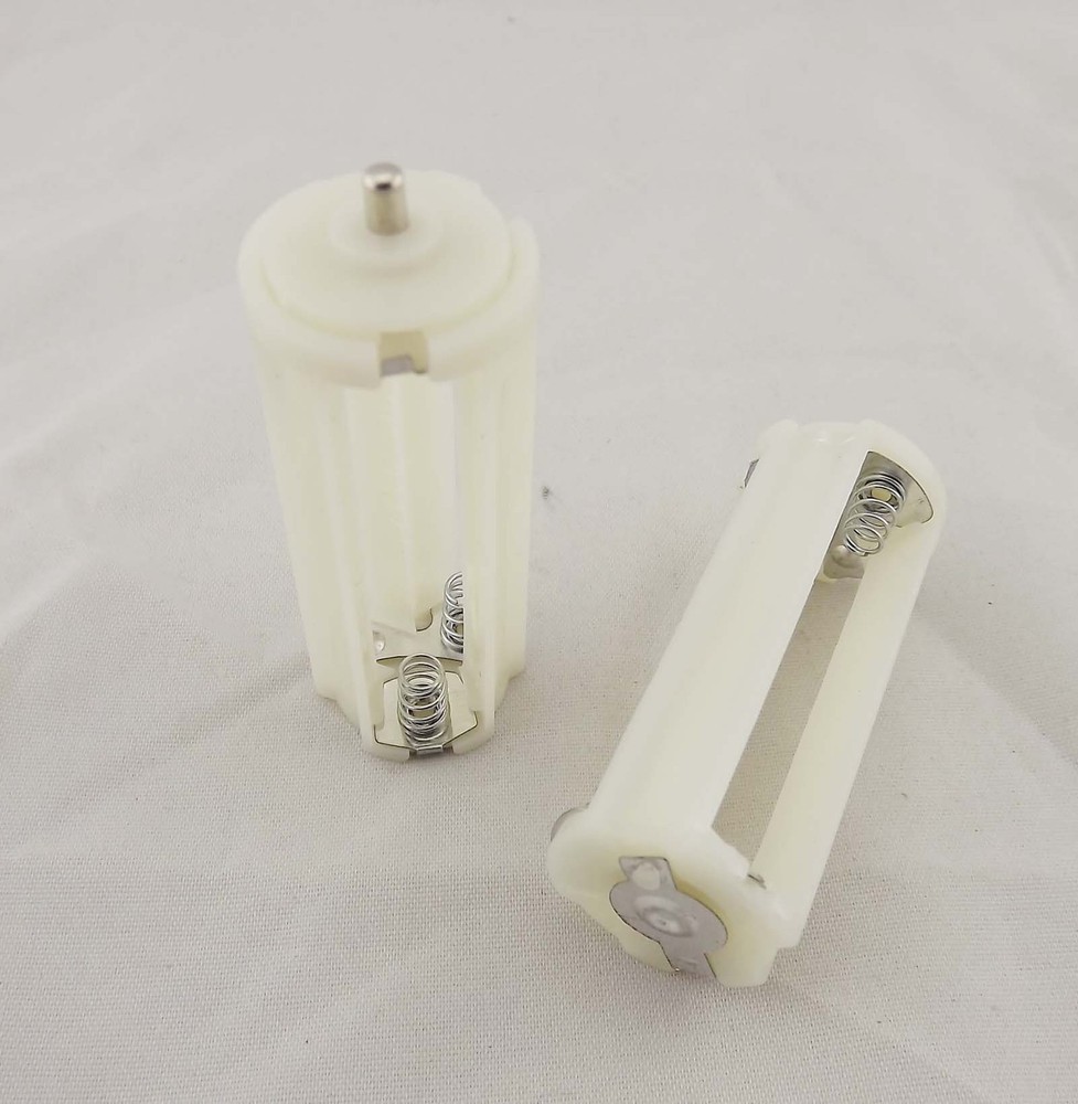 5pcs Replacement Battery Holder Case Box 3x AAA LR03 UM-4 For Flashlight White