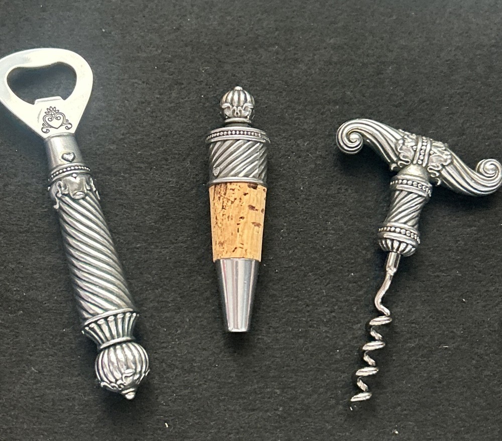 Brighton Bar Set Silver Celebrations Three Piece Set