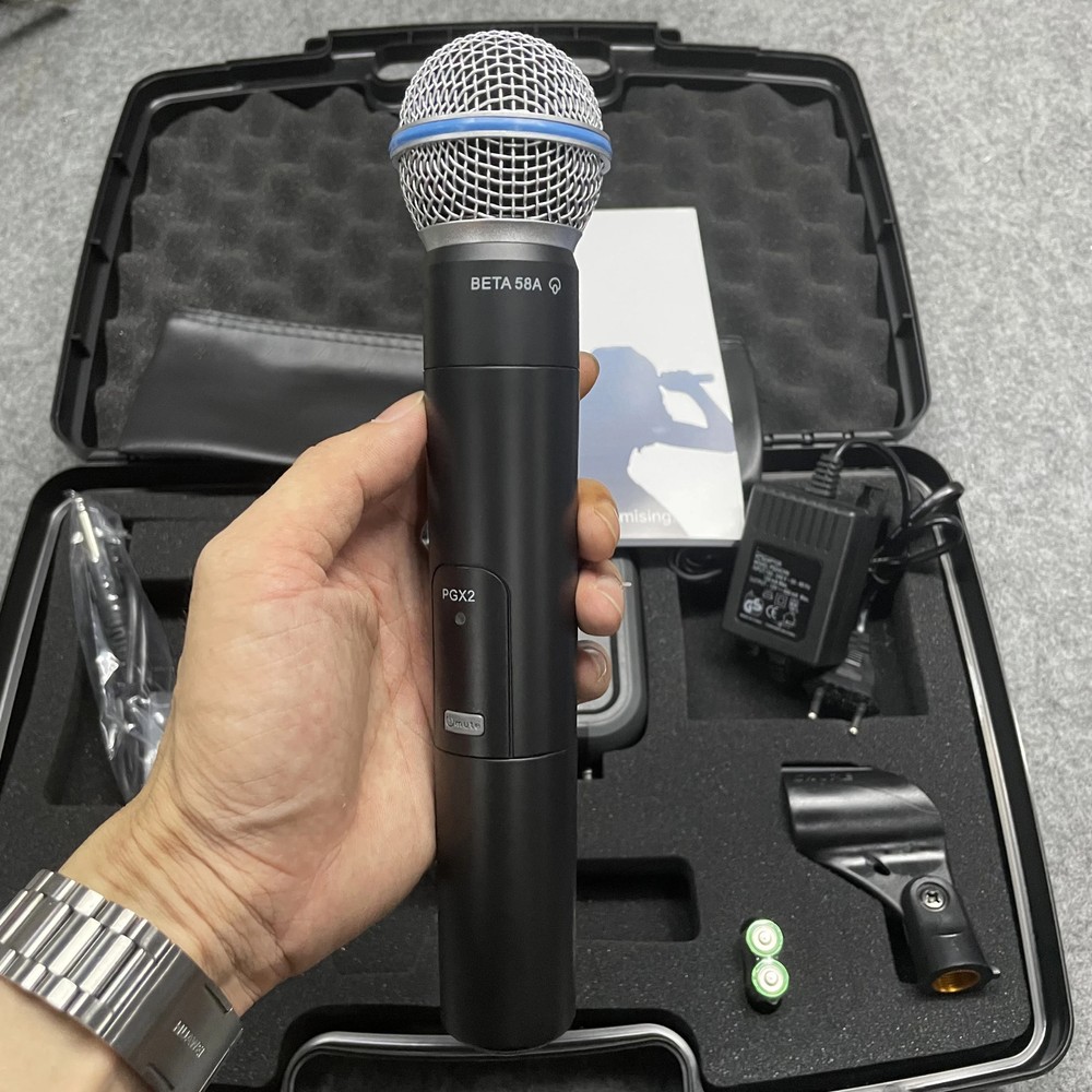 PGX4 Beta58A Channel Headset Long Range One Wireless Dynamic Microphone for Shur