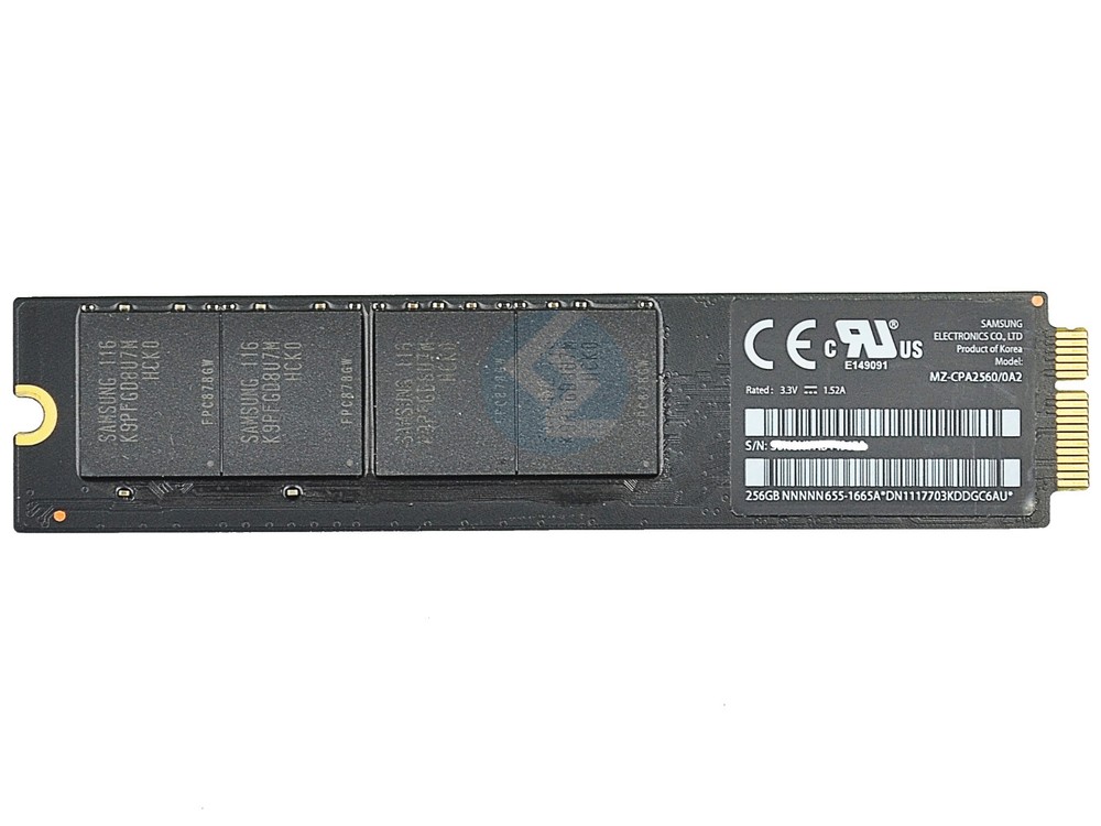 256GB SSD Solid State Hard Drive for Macbook Air 13" A1369 2010 2011