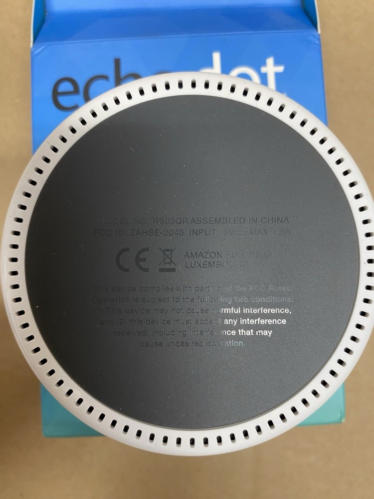 NEW Open Box Amazon Echo Dot (2nd Generation) Smart Assistant - White. Free Ship