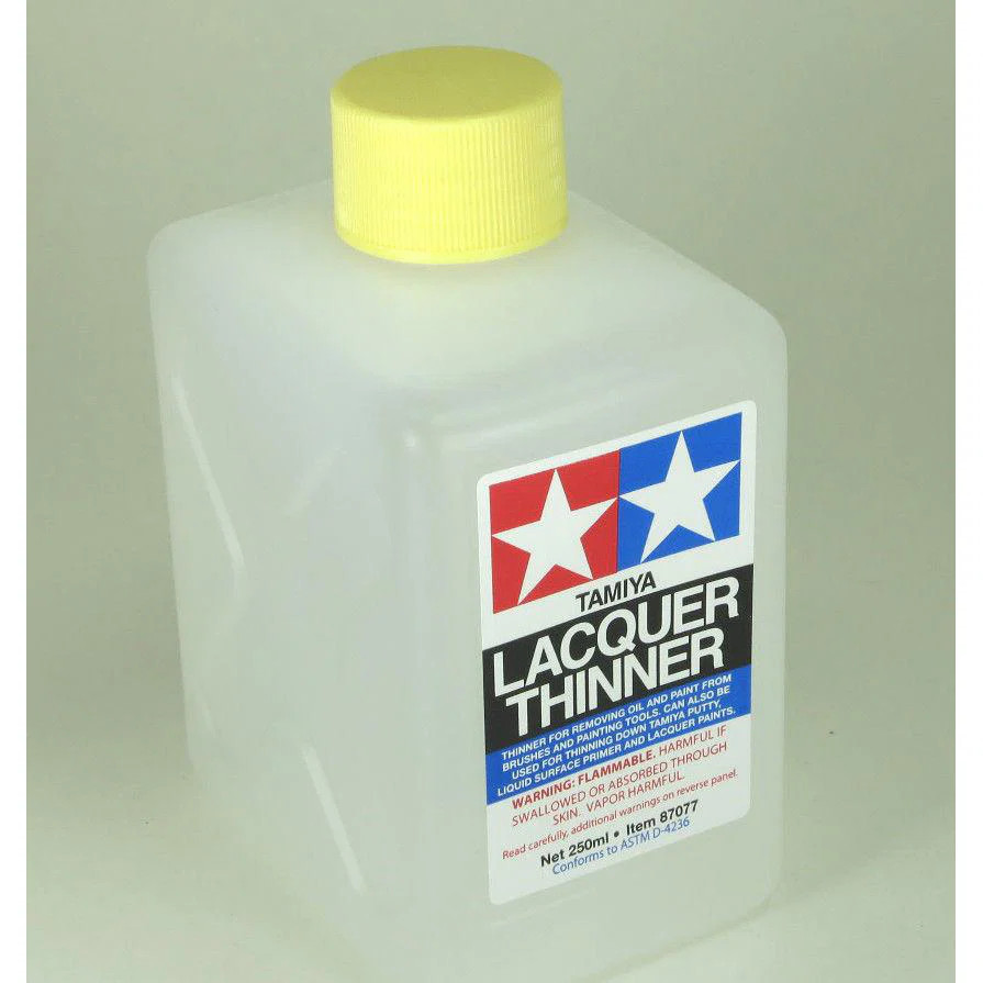 Tamiya 87077 Lacquer Thinner 8 oz 250ml