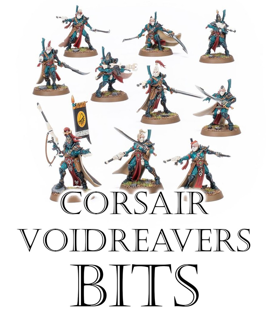 Warhammer 40k Aeldari Corsair Voidreavers Bits, Eldar, Space Elves