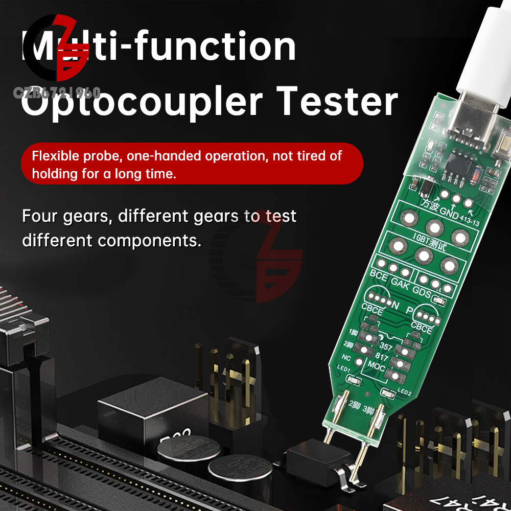 Multi-functional Optocoupler Tester Triode MOS tube IGBT Electronic Repair test