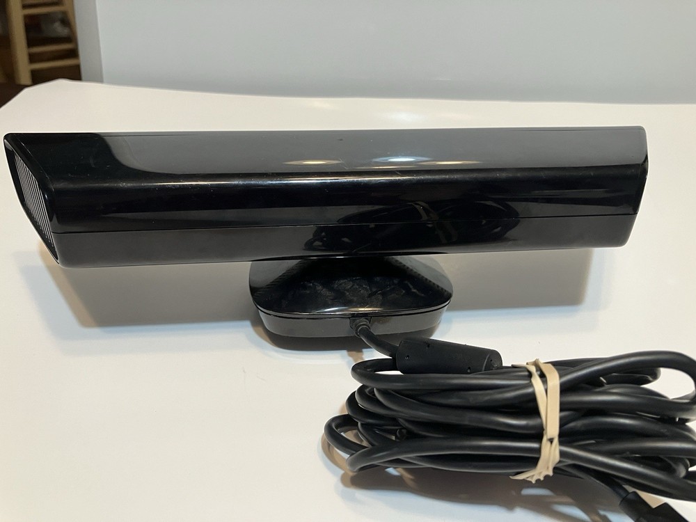 Official Microsoft Xbox 360 Black Kinect Sensor Bar Model 1414 Tested Working
