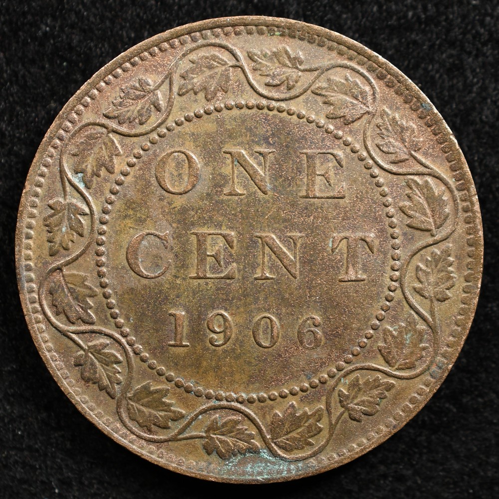Canada 1 Cent 1906, Coin, Inv#E912