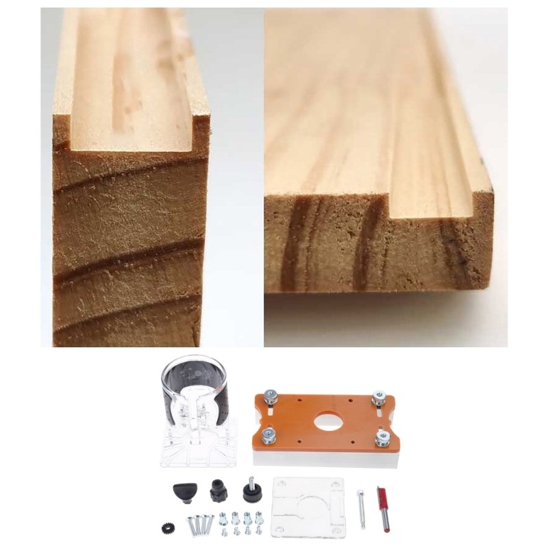 2 In 1 Router Base Woodworking Tool for Efficient & Precise Woodworking