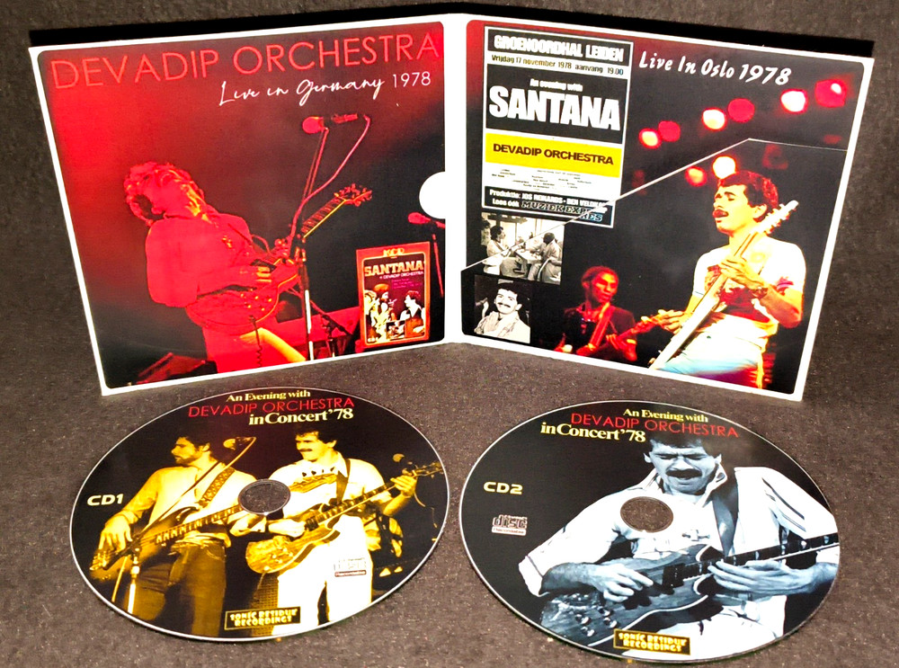Santana Germany 1978 Gate Fold 2CD Package NEW