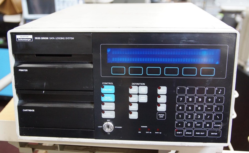 Solartron / Schlumberger 3530D ORION Delta Data Logging System