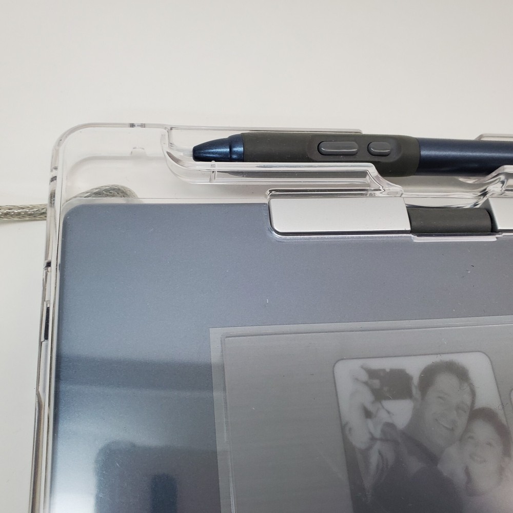 Wacom Model CTE-440/B Blue Graphire USB Drawing Graphics Tablet With Pen WORKING