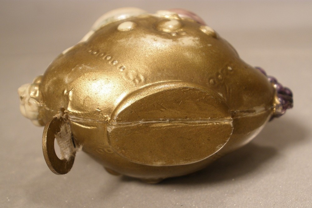 Celluloid Fruit Basket Tape Measure