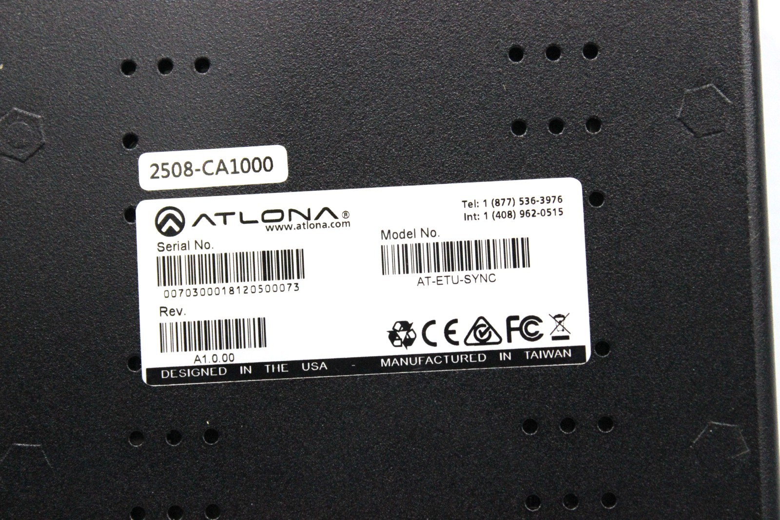 Atlona AT-ETU-SYNC EDID Emulator for 4K HDR HDMI Signals