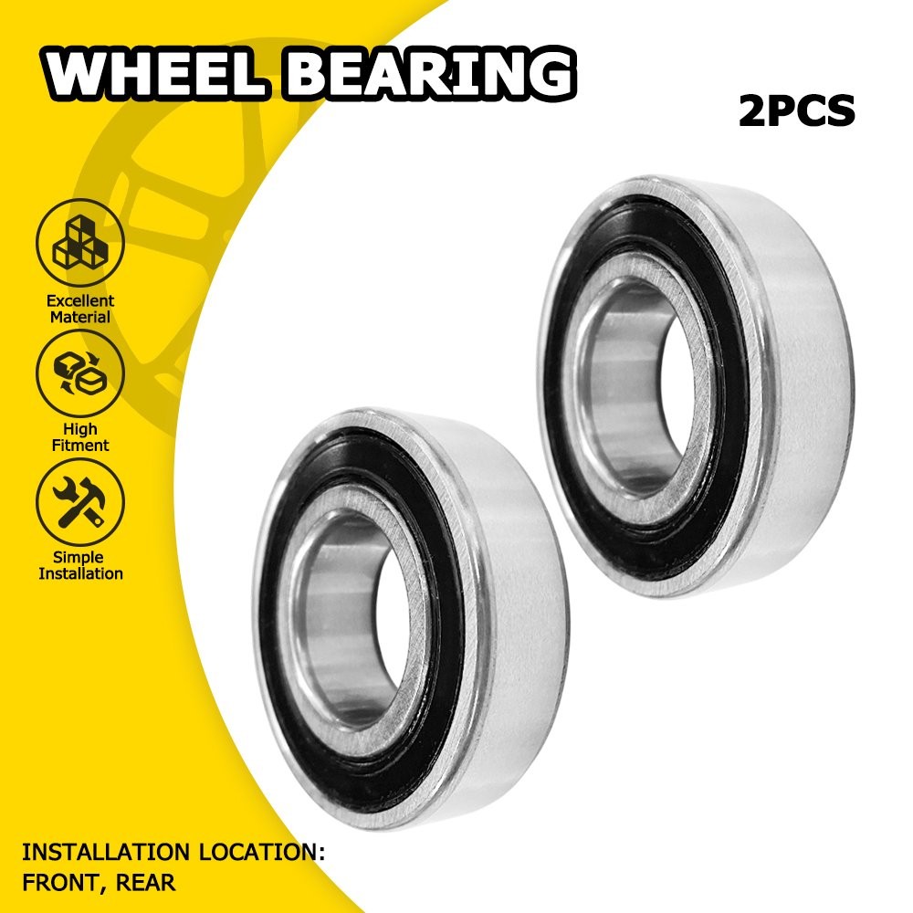 For Harley Street Glide Road Glide Road King 1" Axle Sealed Wheel Bearings 9276