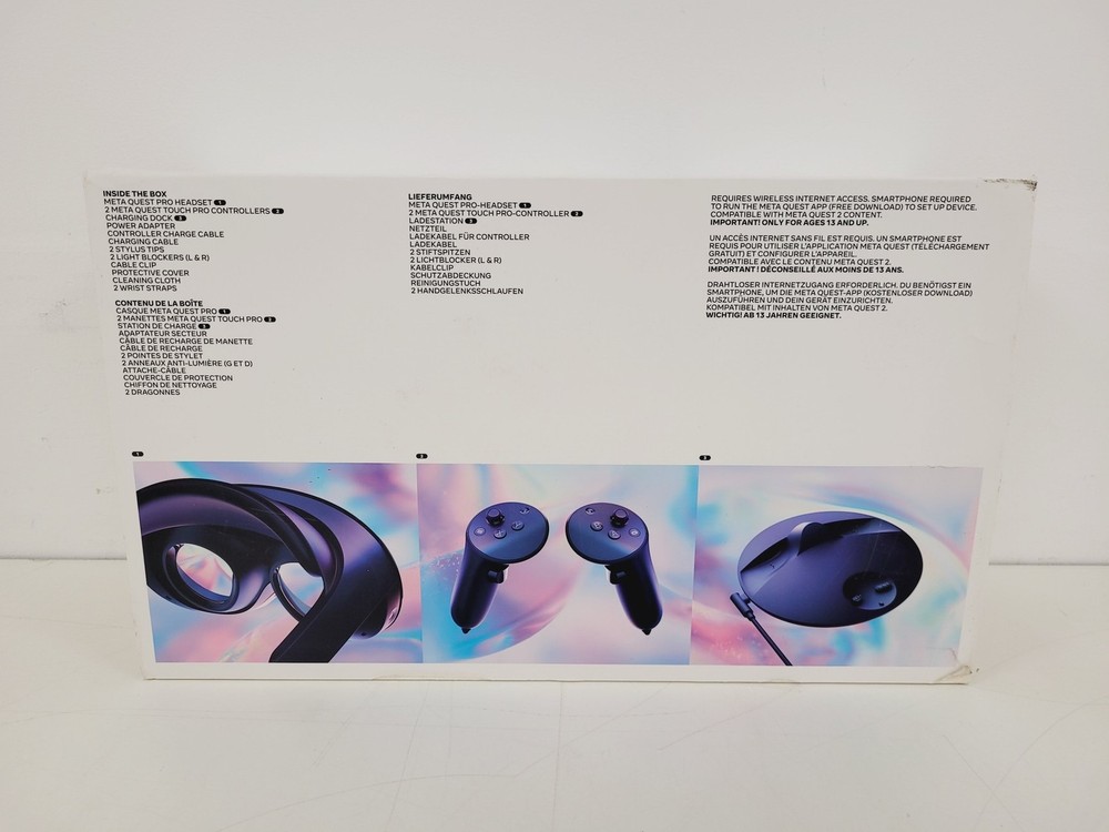 Meta Quest Pro 256GB VR Headset - Black