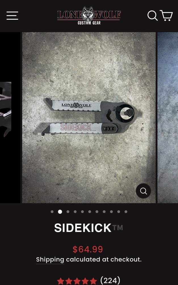 Lone Wolf Custom Gear Sidekick