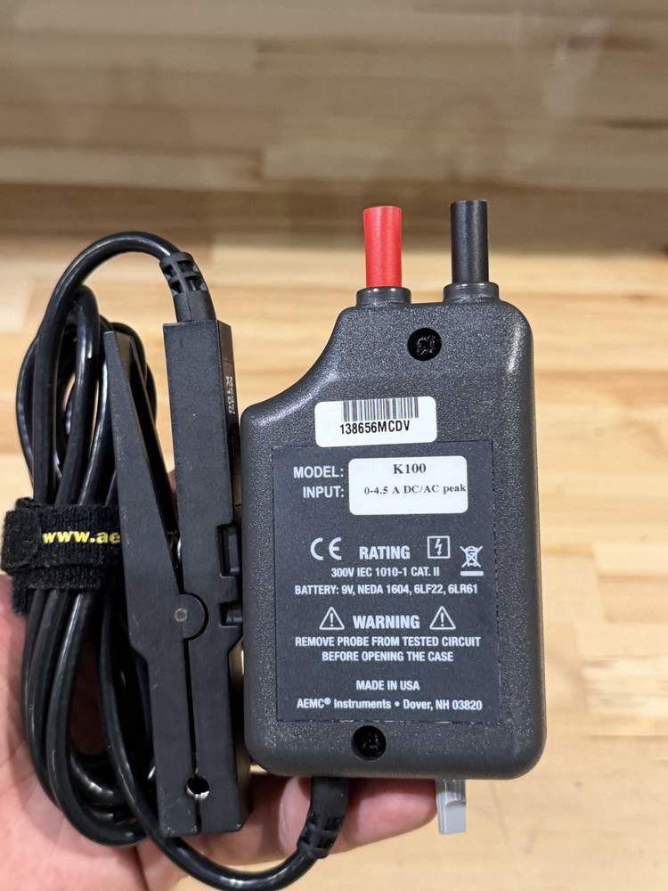 AEMC MODEL K100 DC/AC MICROPROBE (TESTED) NEW / SHIPS FAST