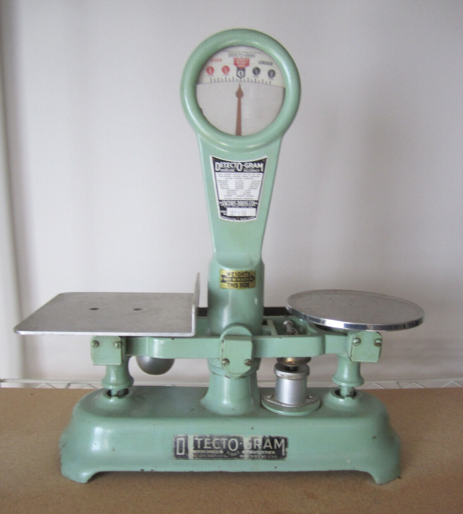 Antique balance scale - "Detecto-Gram"