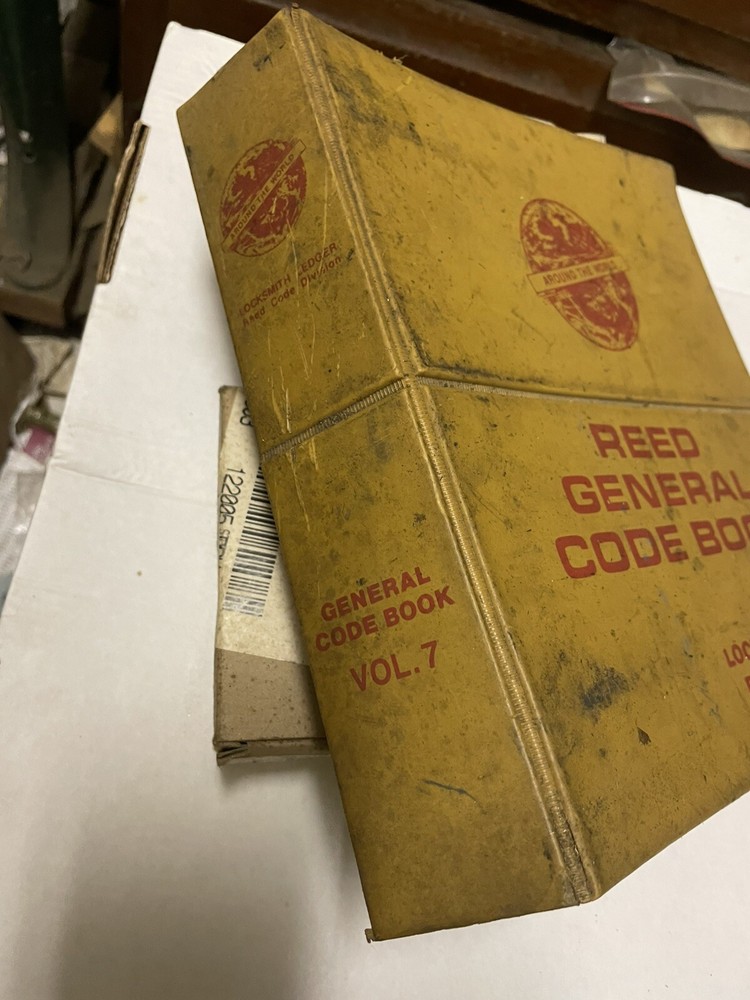 Locksmith - Reed General Code Books - Choose Volume