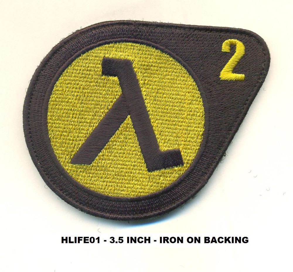 HALF LIFE GAMER JACKET PATCH - HLIFE01