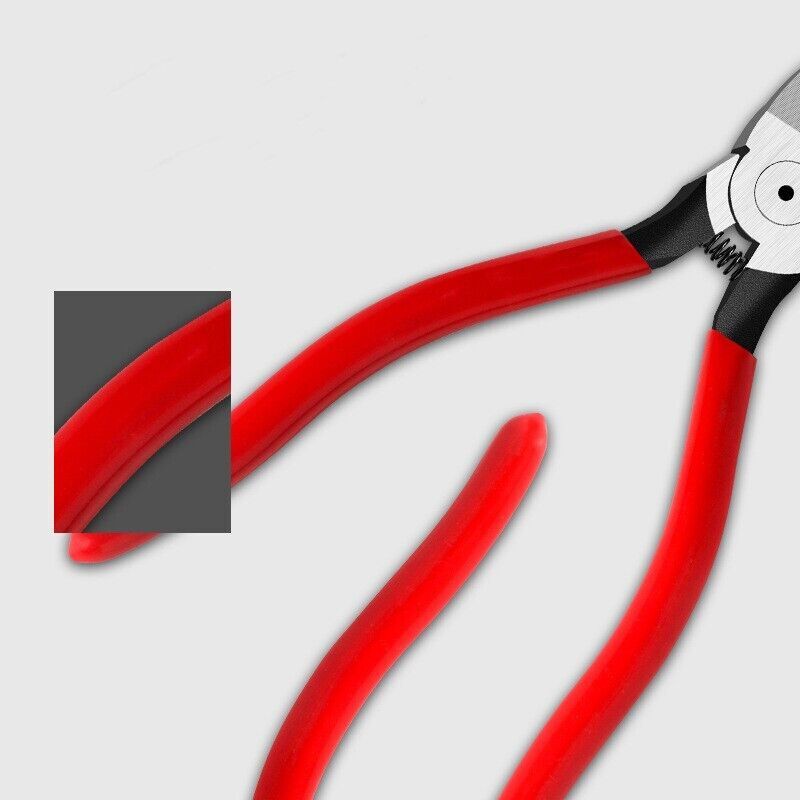 Diagonal Cutting Plier 8" Wire Cutter Side Cutting Plier Spring-loaded