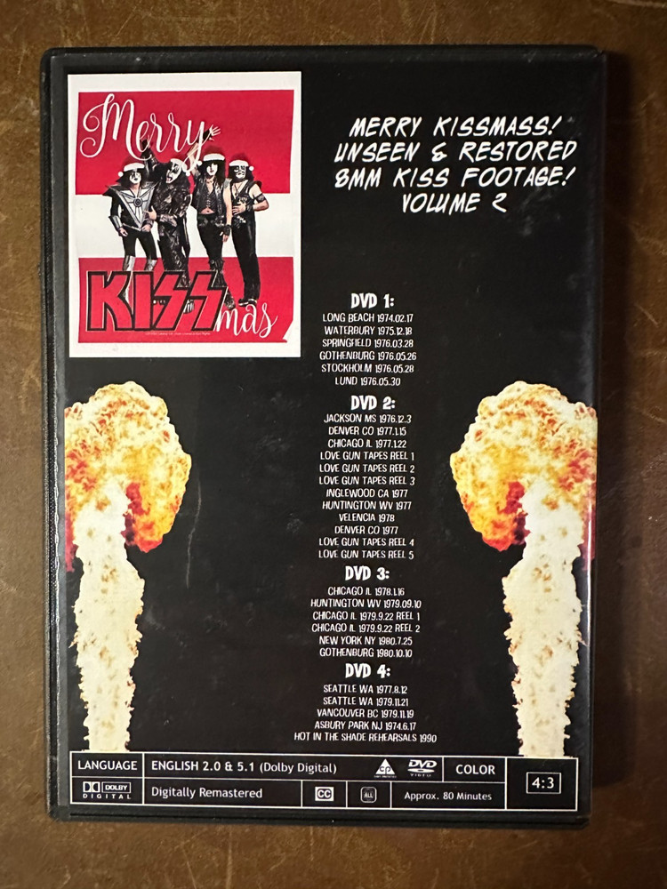 KISS - Merry KISSMASS! Unseen & Restored DVD Box Set