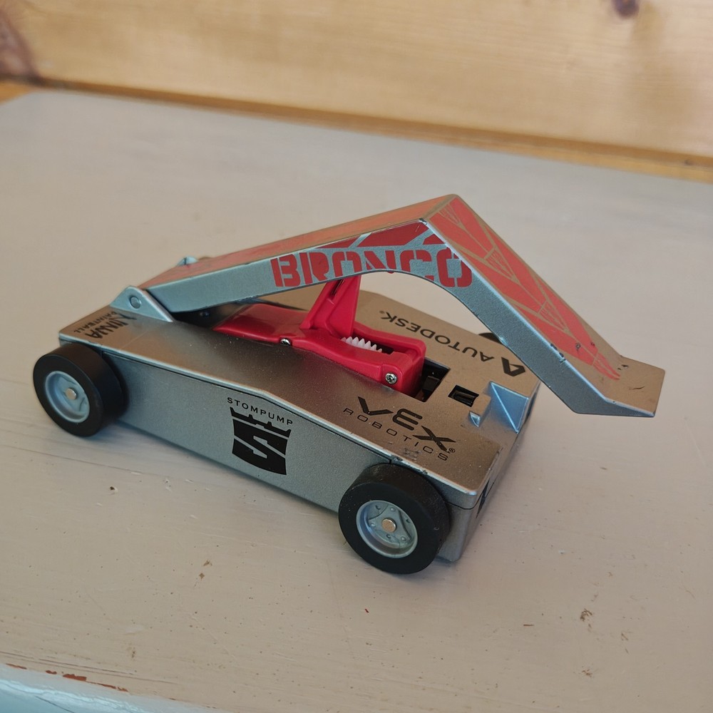 Vex Robotics Battlebots Stompump Bronco Autodesk Flipper [No Remote Untested]