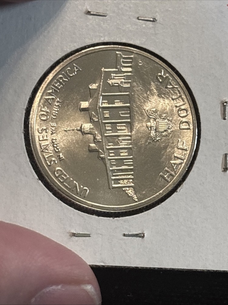 1982-d George Washington Silver Half Dollar Uncirculated “0326088” 50C