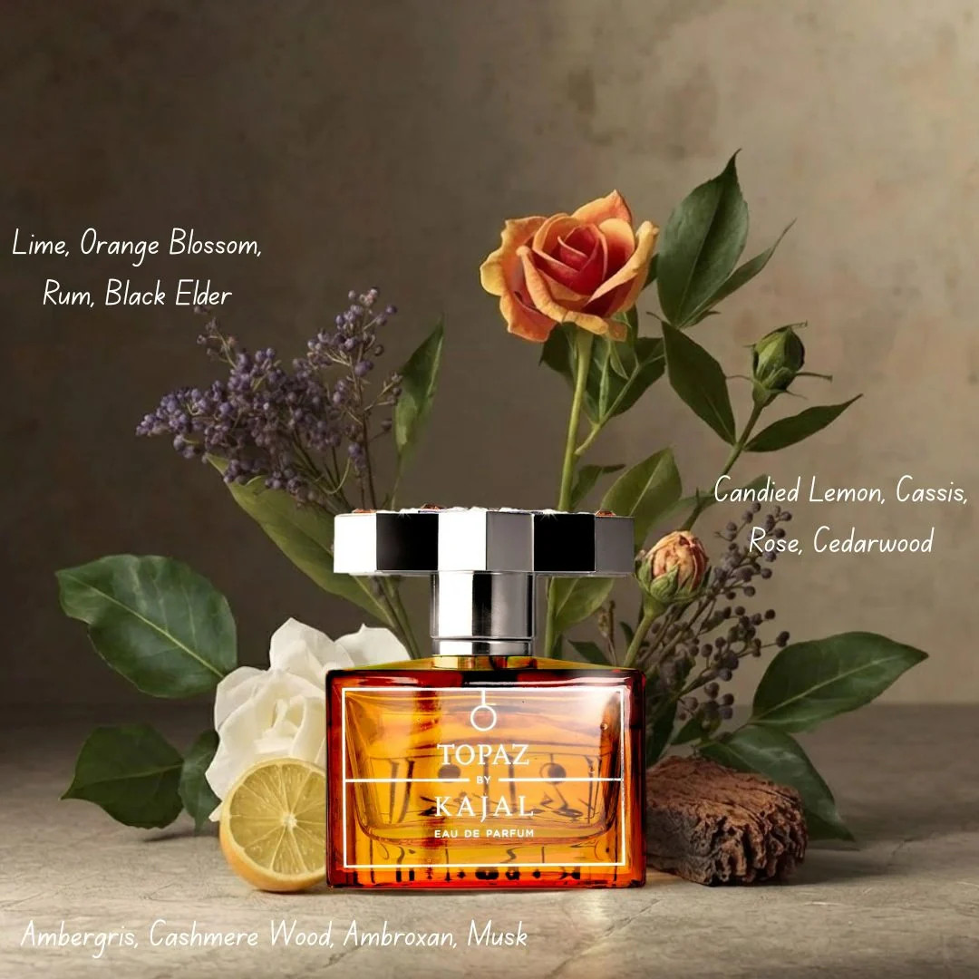 Kajal Topaz Eau de Parfum Spray 100ml 3.4 oz New with Box