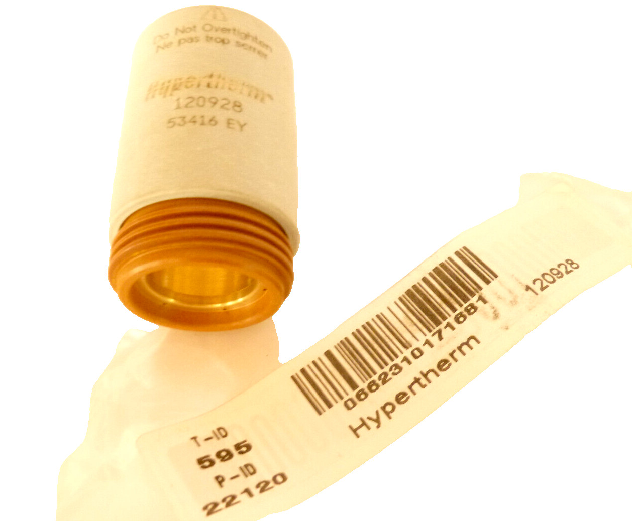 New Hypertherm 120928 Retaining Cap 80A, for Powermax1000/1250/T60/T60M/T80