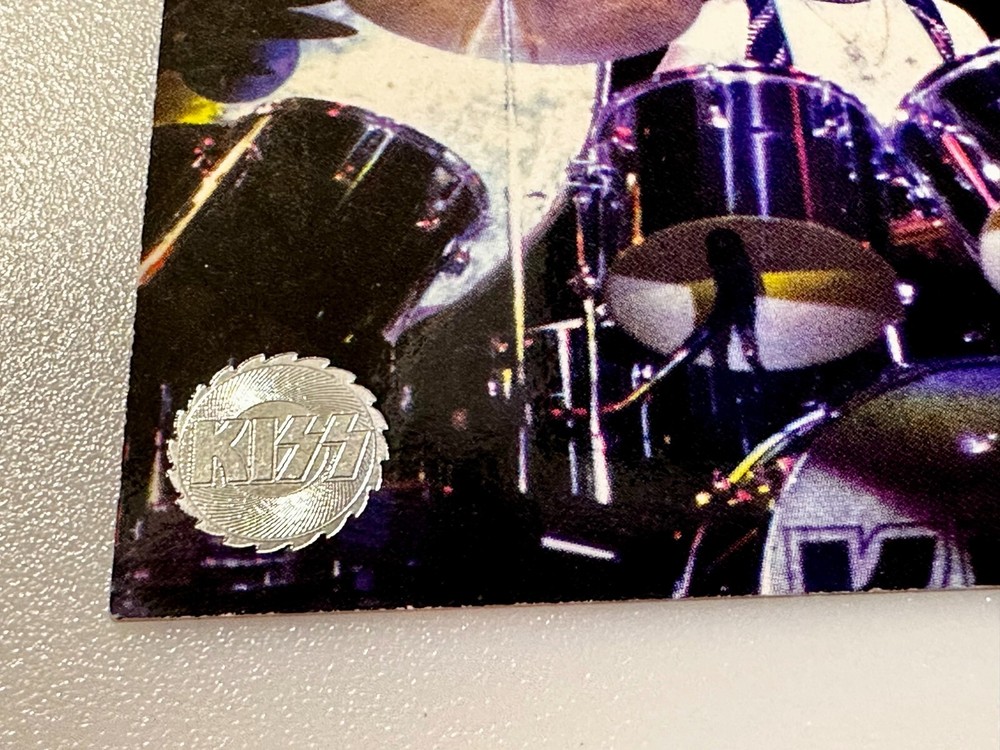 KISS Rock Band Peter Criss Dynasty Tour Performance Photo Trading Card