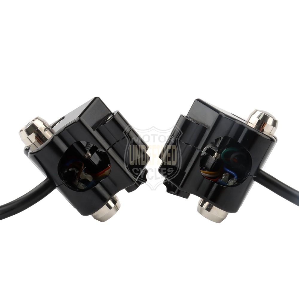 25mm 1'' Handlebar Control Switch Motorcycle Start Button For Harley Universal