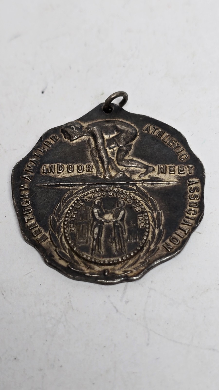 Vintage 1920s Kentucky Amateur Athletic Association Relay C Medal Ward School