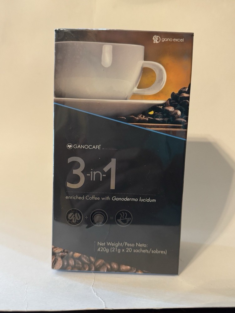 Gano Excel GanoCafe 3-in-1 Coffee Enriched with Ganoderma Lucidum