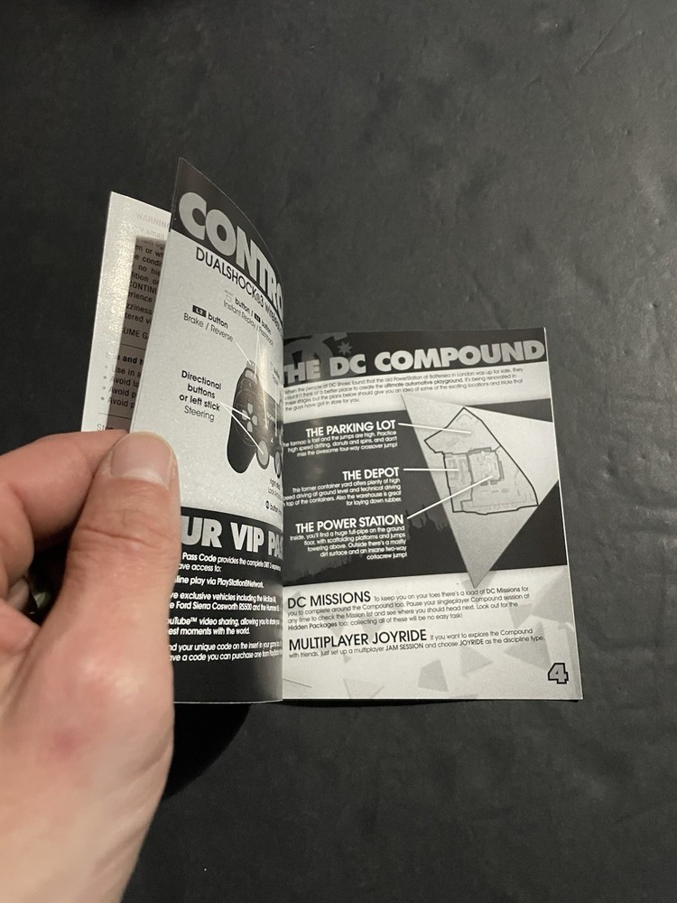 Dirt 3 ps3 Manual Only