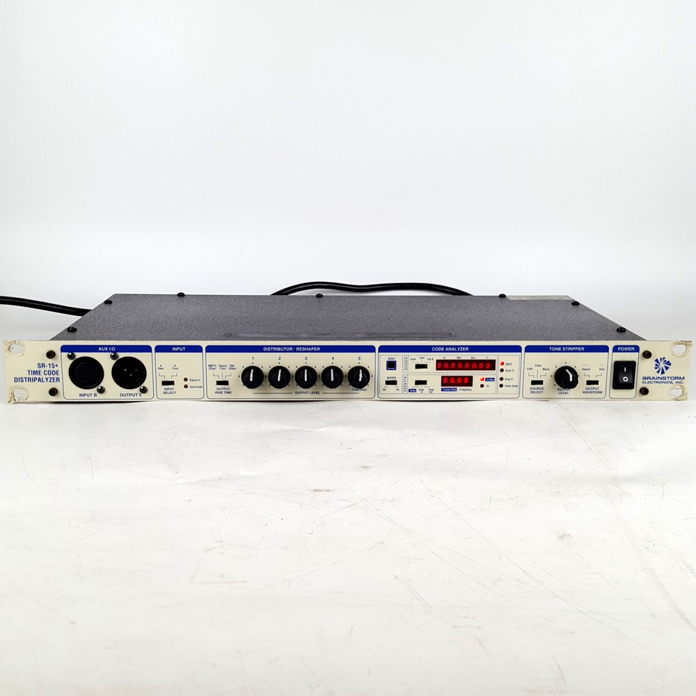 Brainstorm Electronics SR-15+ Time Code Distripalyzer Analyzer Distributor