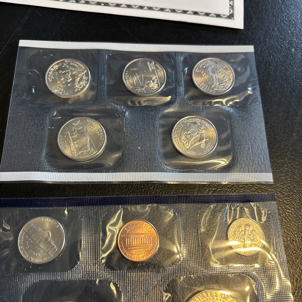 2006 P&D Uncirculated Mint Set Satin Finish Brilliant Uncirculated